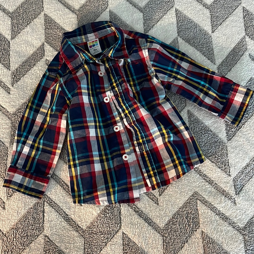 Boys 12m button down shirt